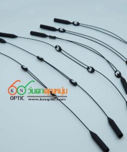 Adjustable strap for eye glasses